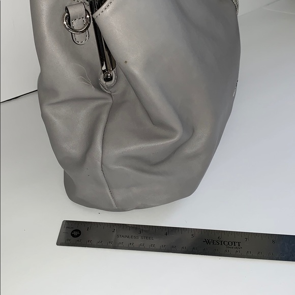 Nine West Grey Satchel Purse - Picture 7 of 12